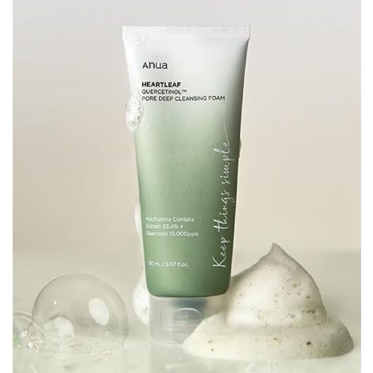 ANUA - Heartleaf Quercetinol Foam Deep Cleansing Foam